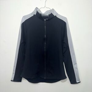 Under Armour Golf Storm Coldgear Ladies Full Zip Jacket - Black/Gray M